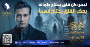 ليس كل قلق يحتاج طمأنة… بعض القلق يحتاج فهماً