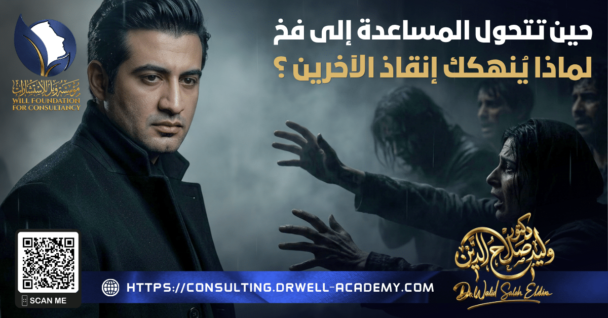 حين تتحول المساعدة إلى فخ… لماذا يُنهكك إنقاذ الآخرين؟